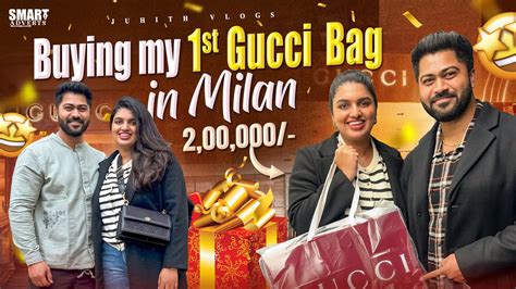 buying gucci in milan